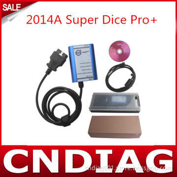 2014A Super Dice PRO+ Diagnostic Tool for Volvo with Multi-Language